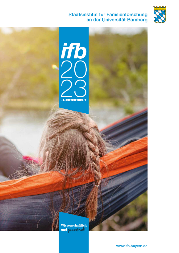 Titelseite des ifb-Jahresberichts 2023