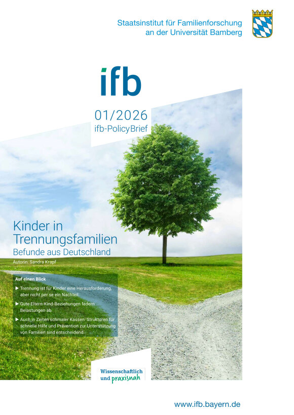 Das Bild zeigt die Titelseite des ifb-Policy Briefs 01/2026.